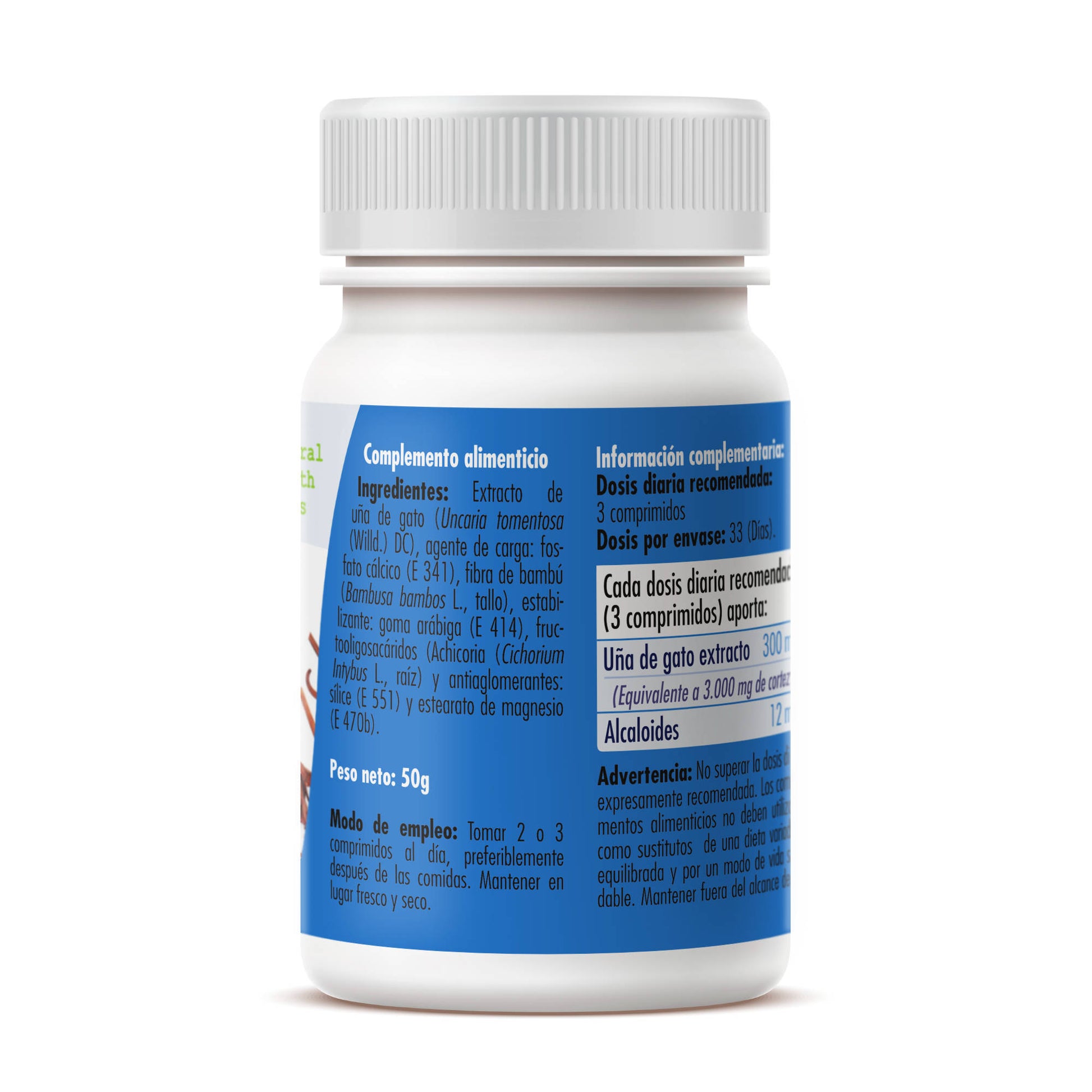 Cat's Claw 100 tablets of 500mg