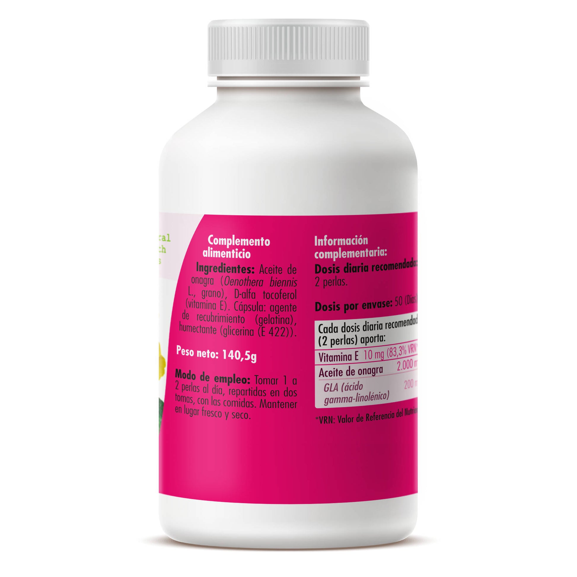 Evening Primrose Oil 100 pearls of 1405mg