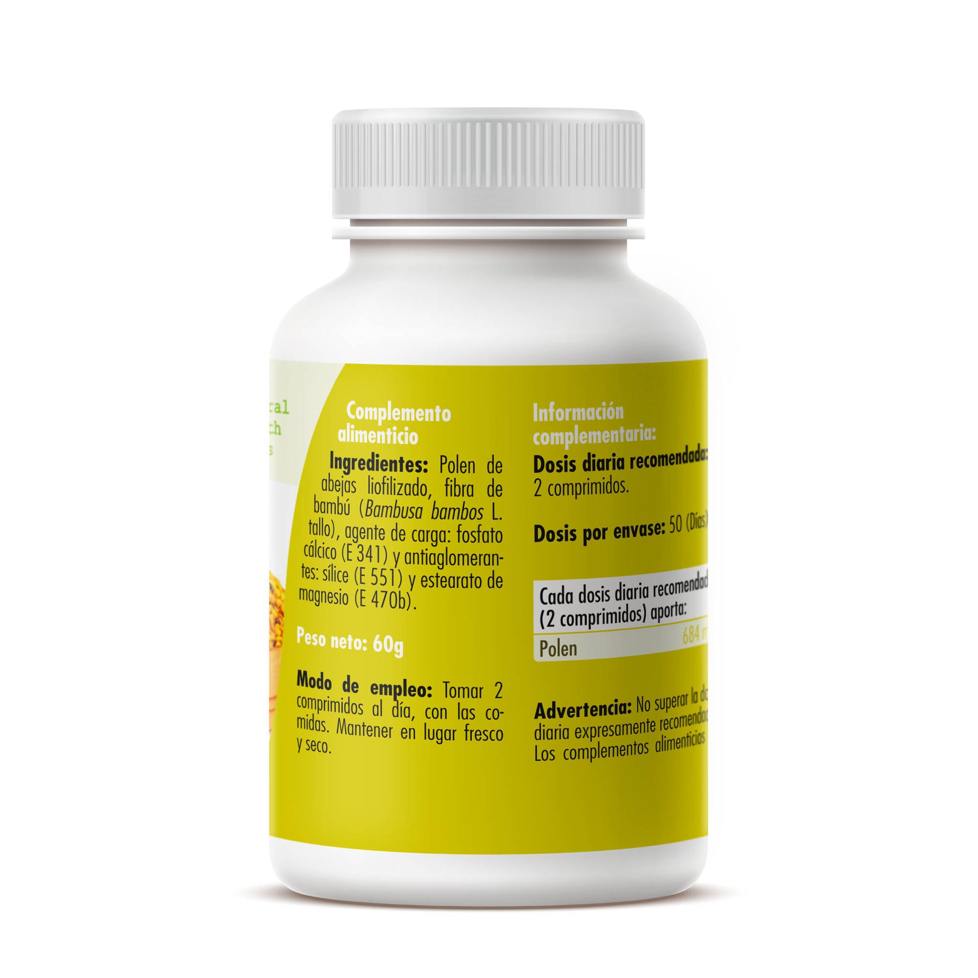 Bee pollen 100 tablets of 600mg