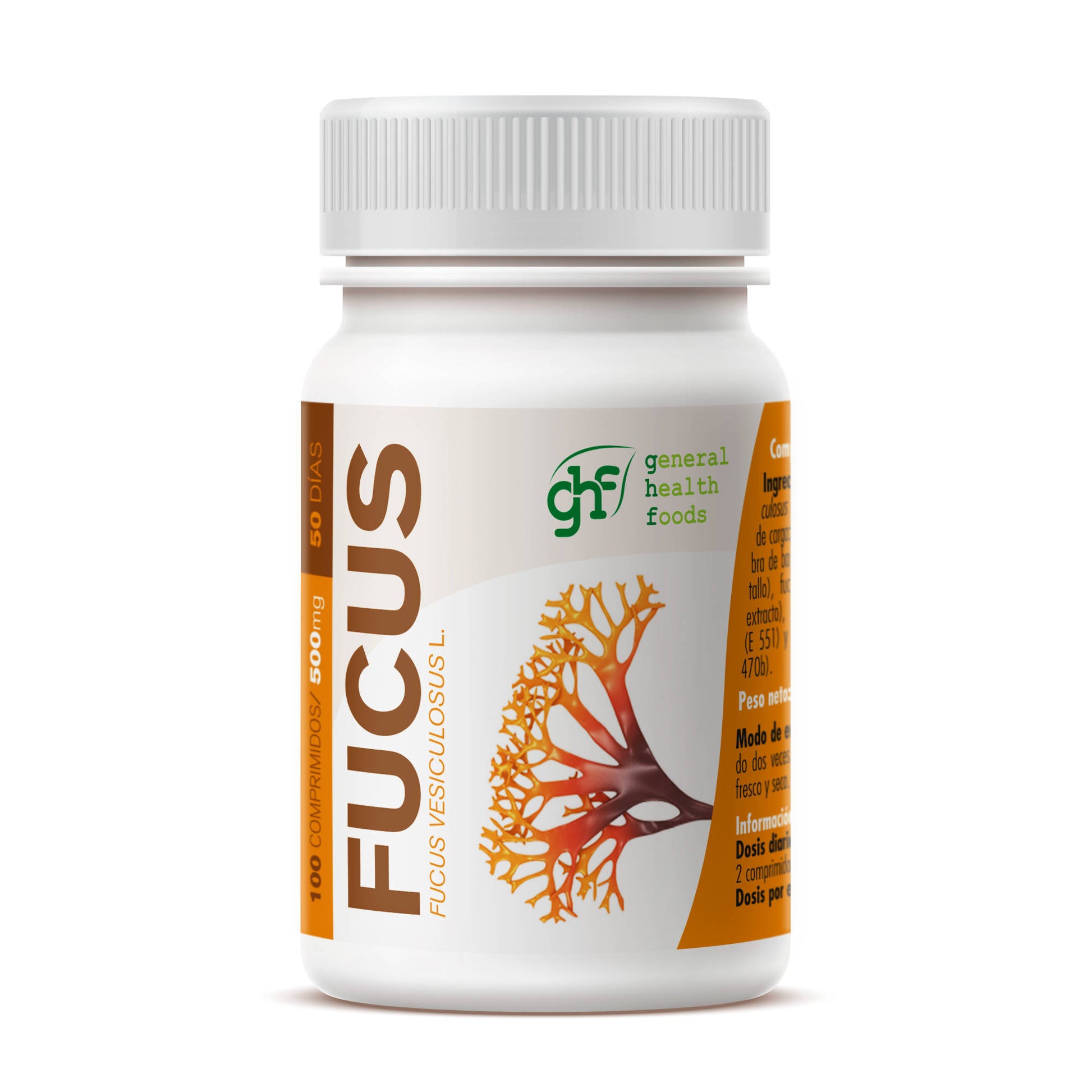 Fucus 100 tablets of 500mg