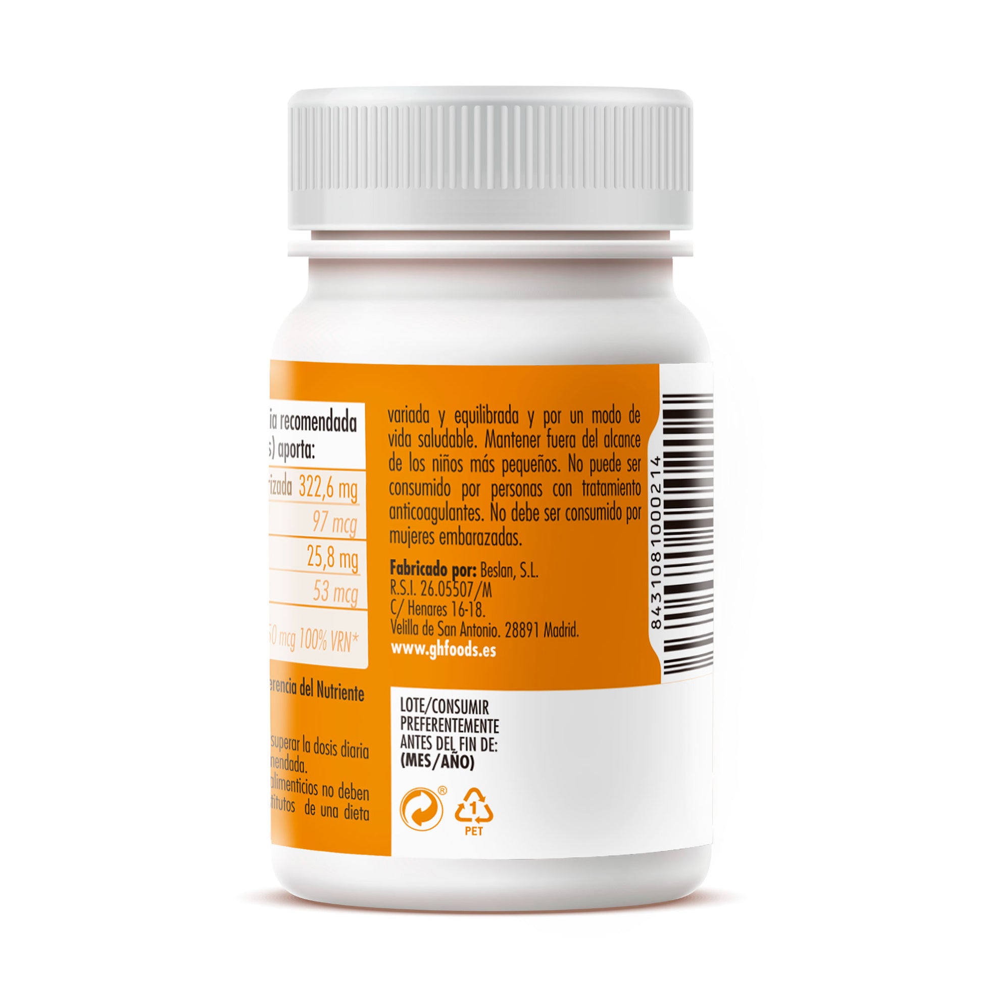 Fucus 100 tablets of 500mg