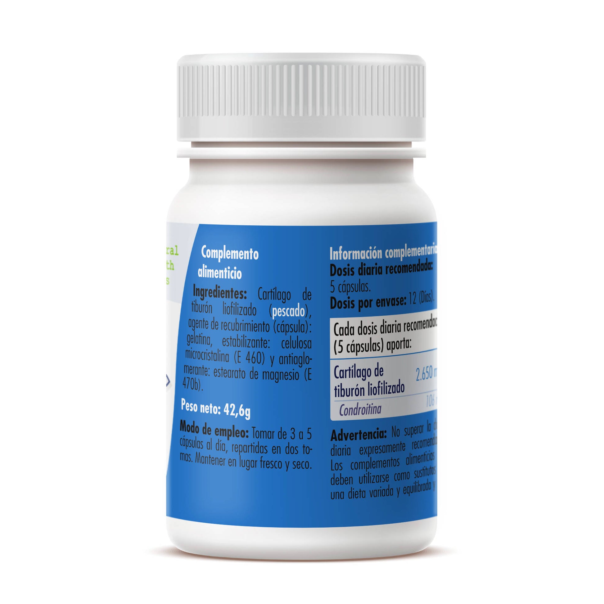 Shark Cartilage 60 capsules of 721mg