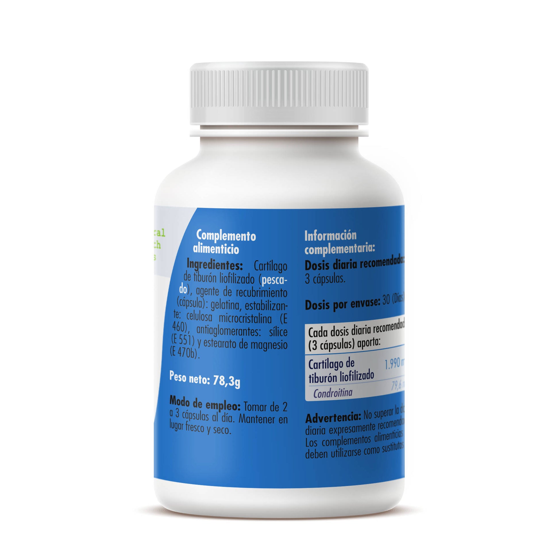 Shark Cartilage 90 capsules of 870mg