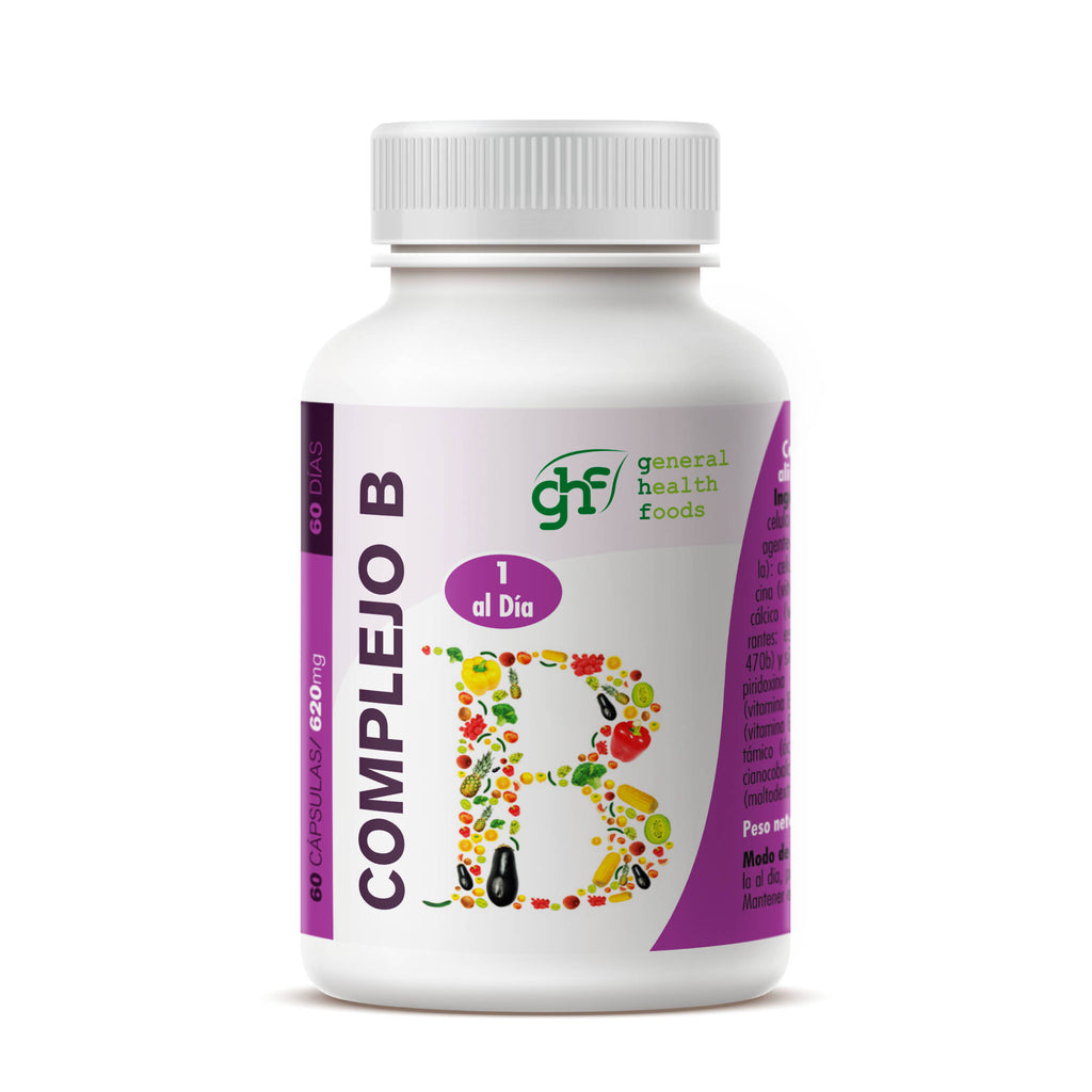 Complex B 1 a day 60 vegetable capsules of 620mg