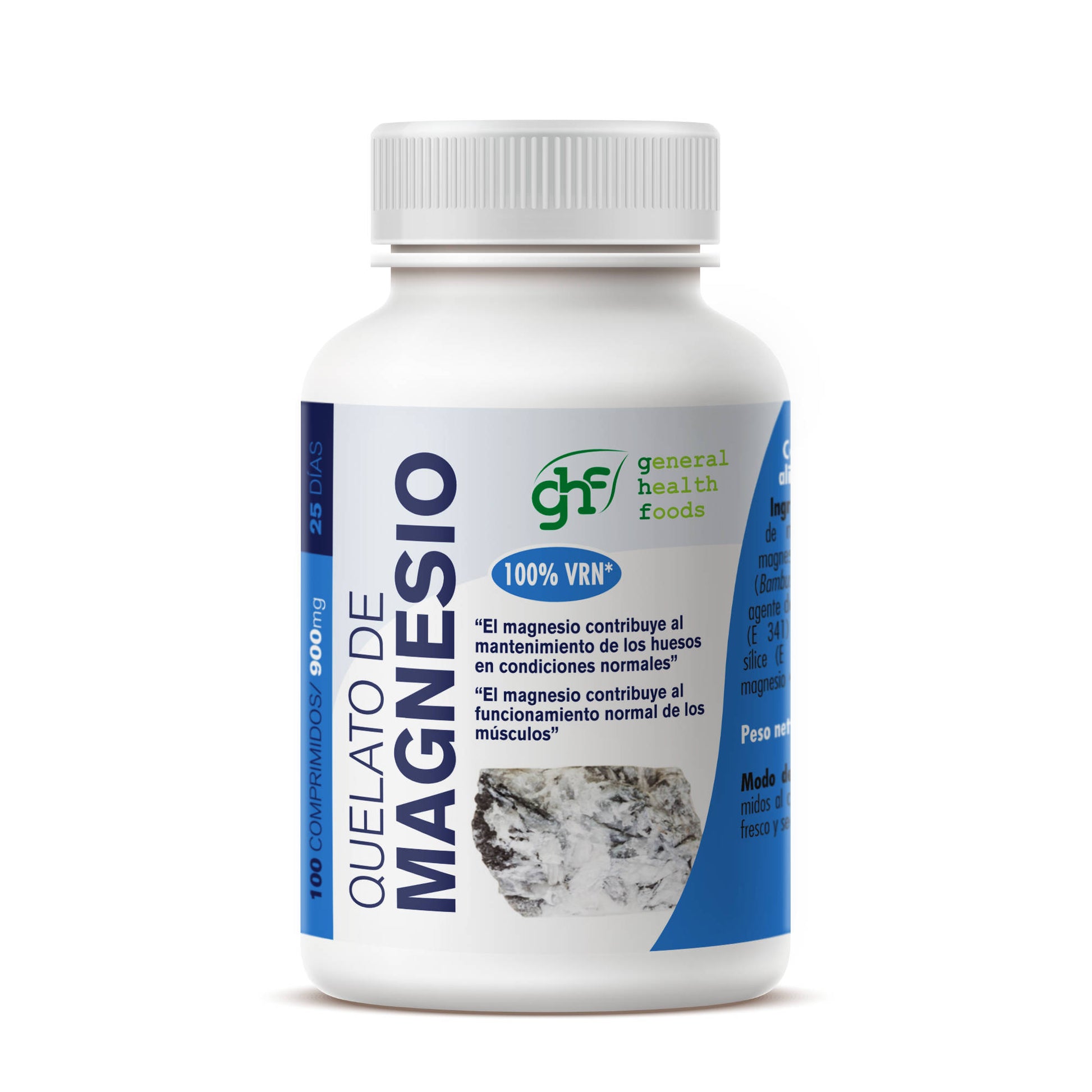 Magnesium chelate 100 900mg tablets