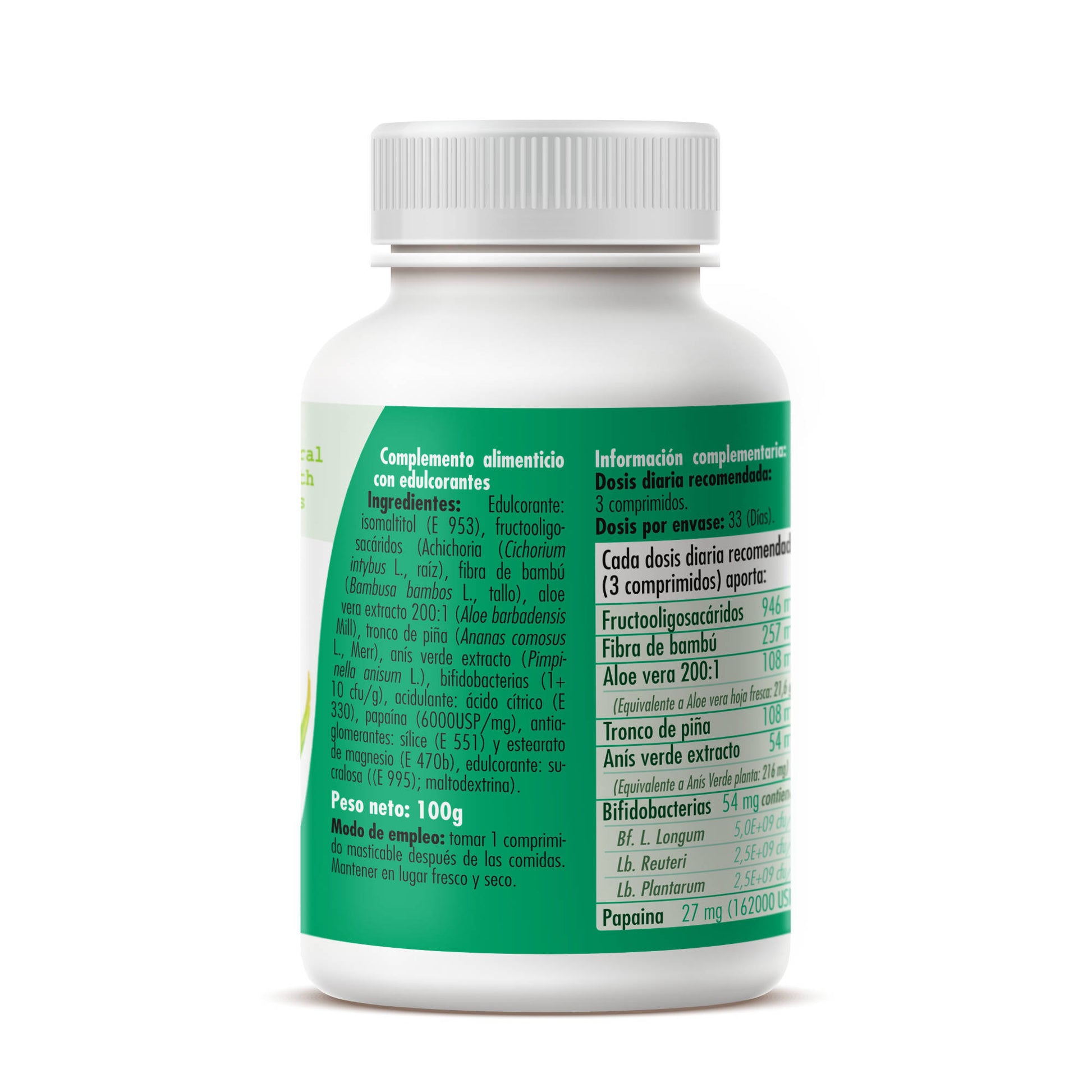 Aloe Digest Probiotic 100 1g tablets