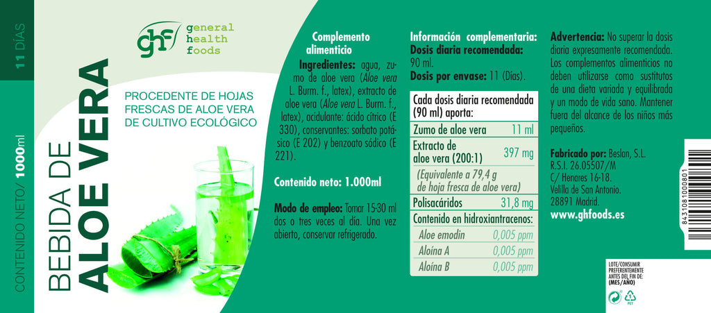 Aloe Vera Drink 1L