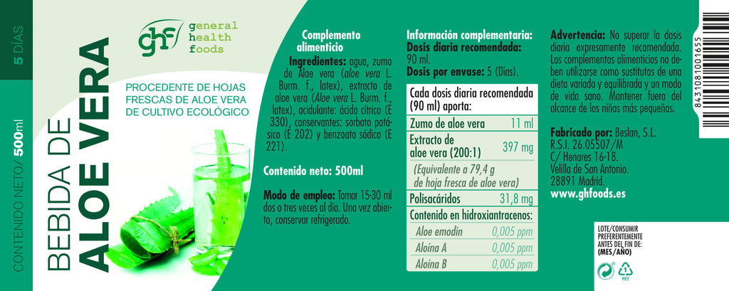 Aloe Vera Drink 500ml