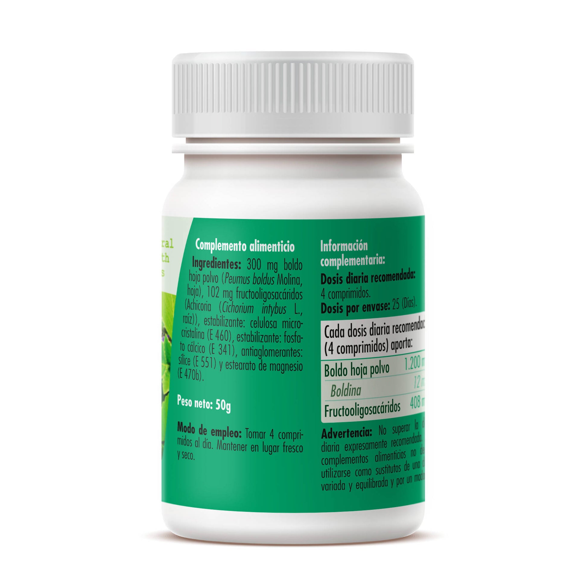 Boldo 100 500mg tablets