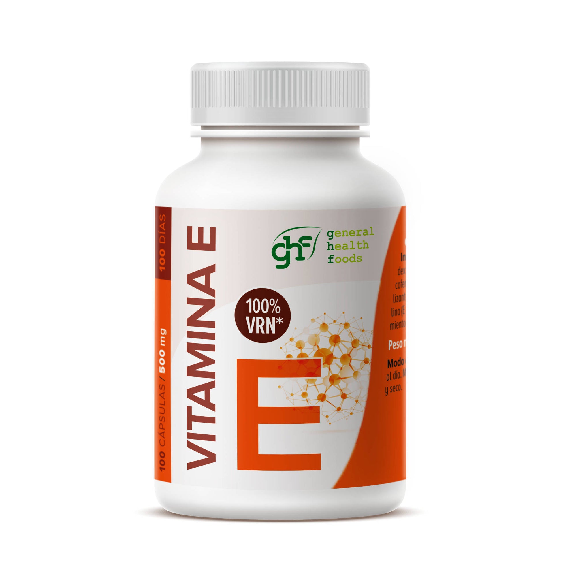 Vitamin E 100 vegetable capsules of 450mg