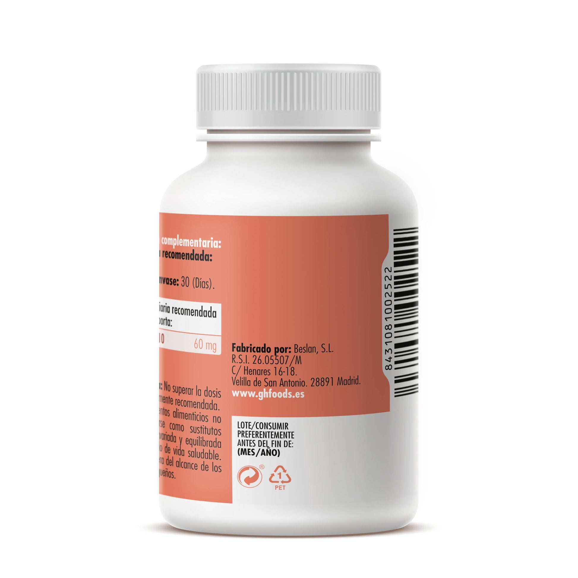 Coenzyme Q10 60 pearls of 700mg