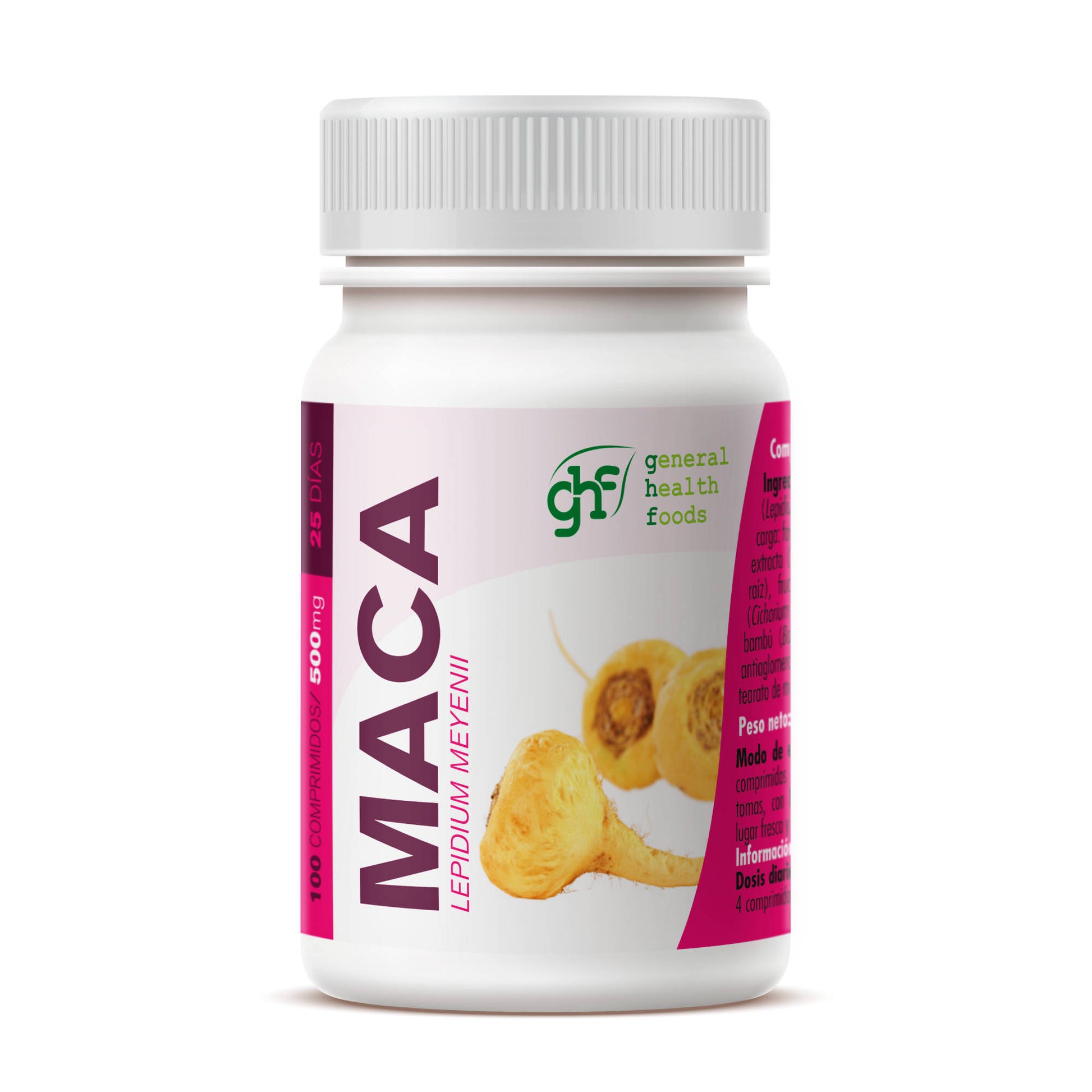 Maca + Zn + Se 100 600mg tablets