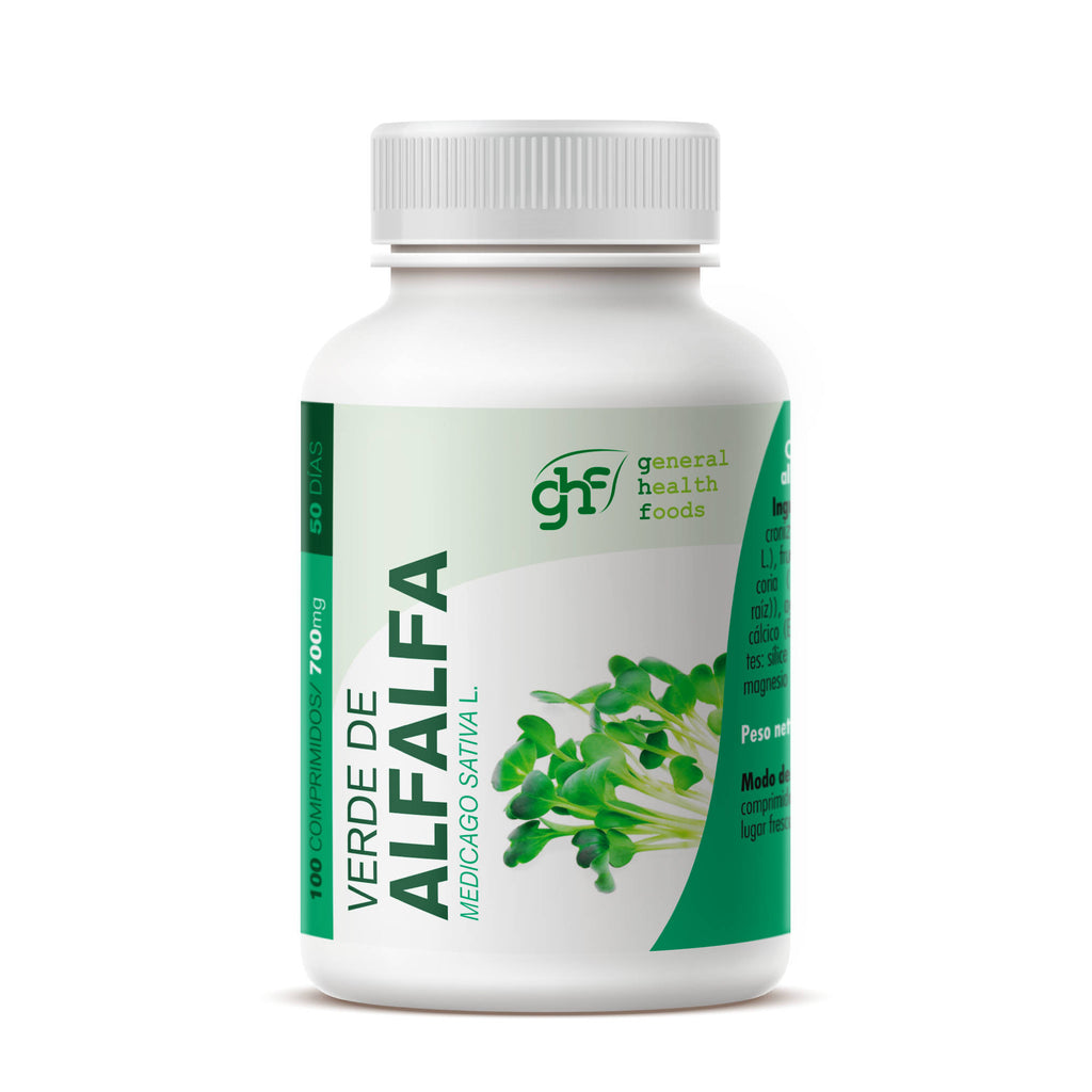 Alfalfa green 100 700mg tablets