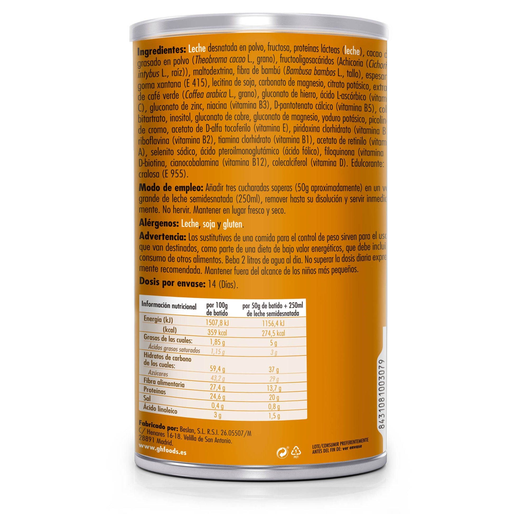 Satiating Chocolate Shakes, 700g