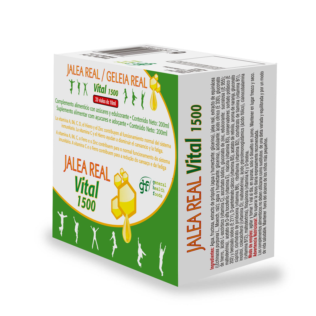 Vital Jelly 1500 20 glass vials