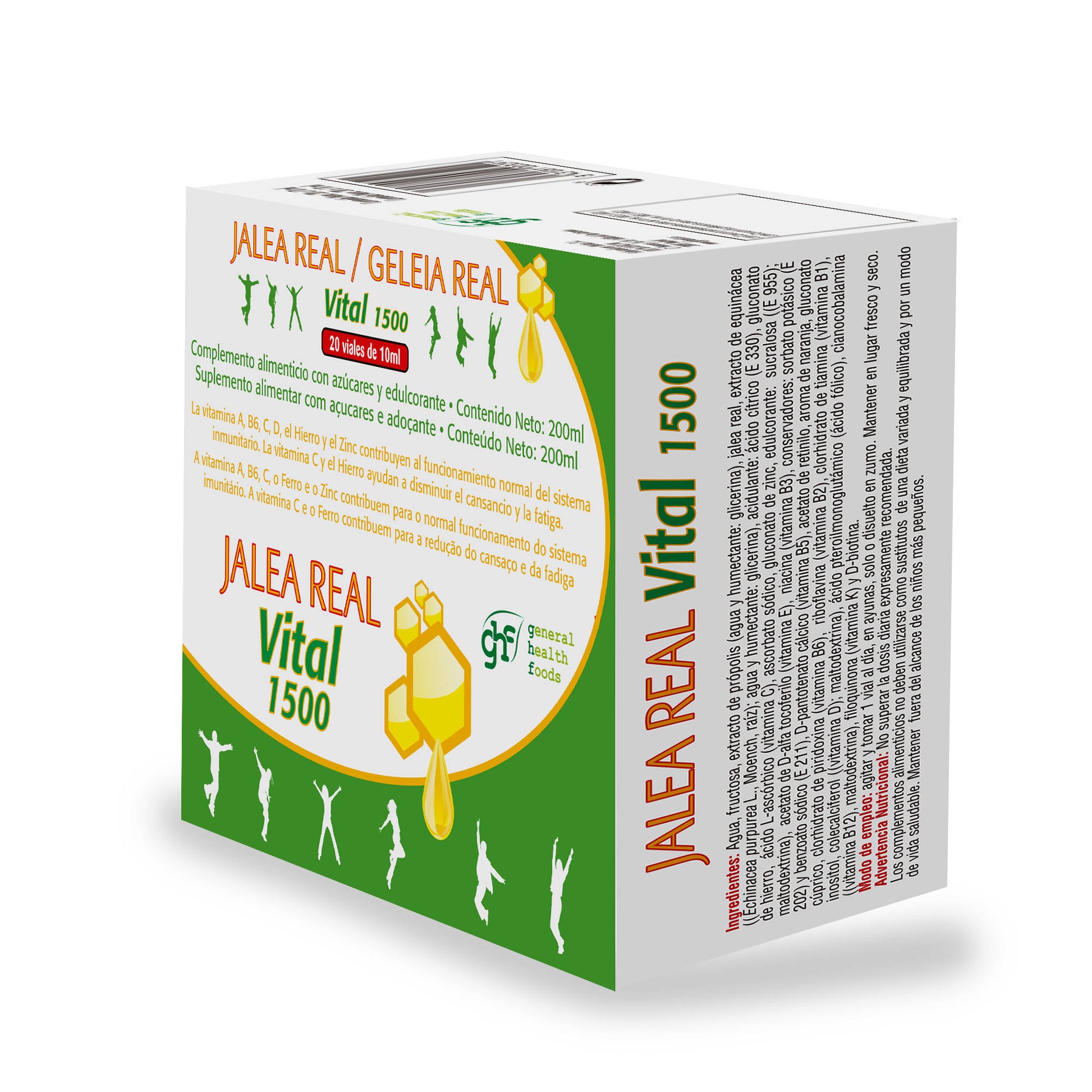 Vital Jelly 1500 20 glass vials