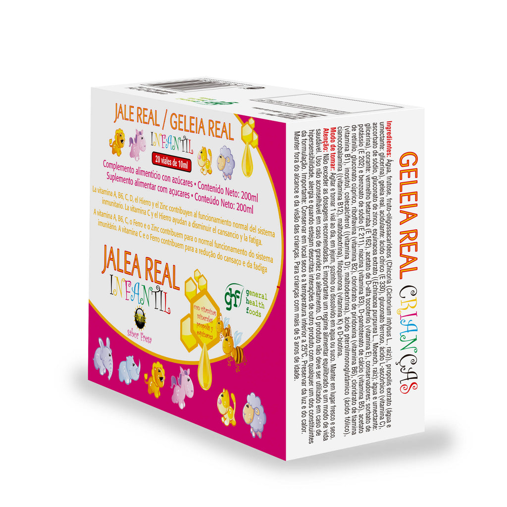 Royal jelly for children 20 glass vials