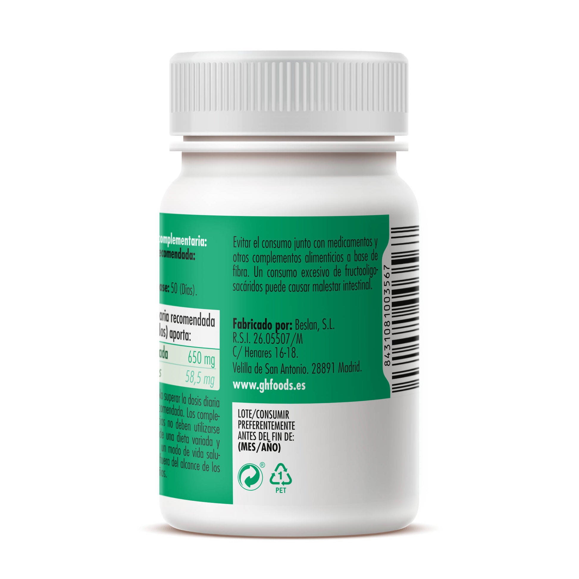 Cascara sagrada 100 tablets of 500mg