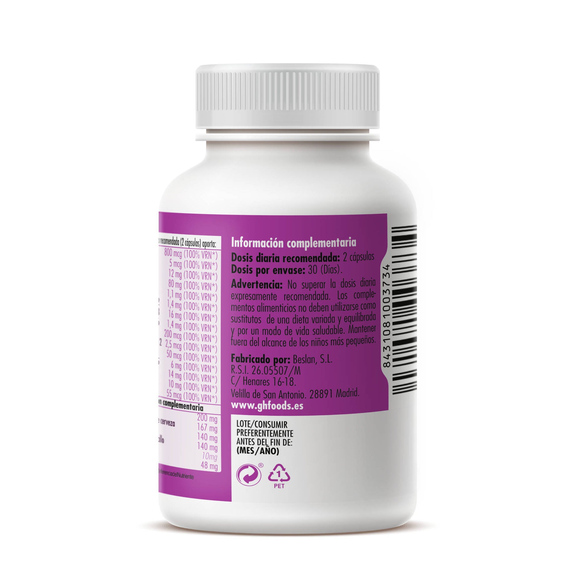 Skin, Hair, Nails 60 capsules of 522mg