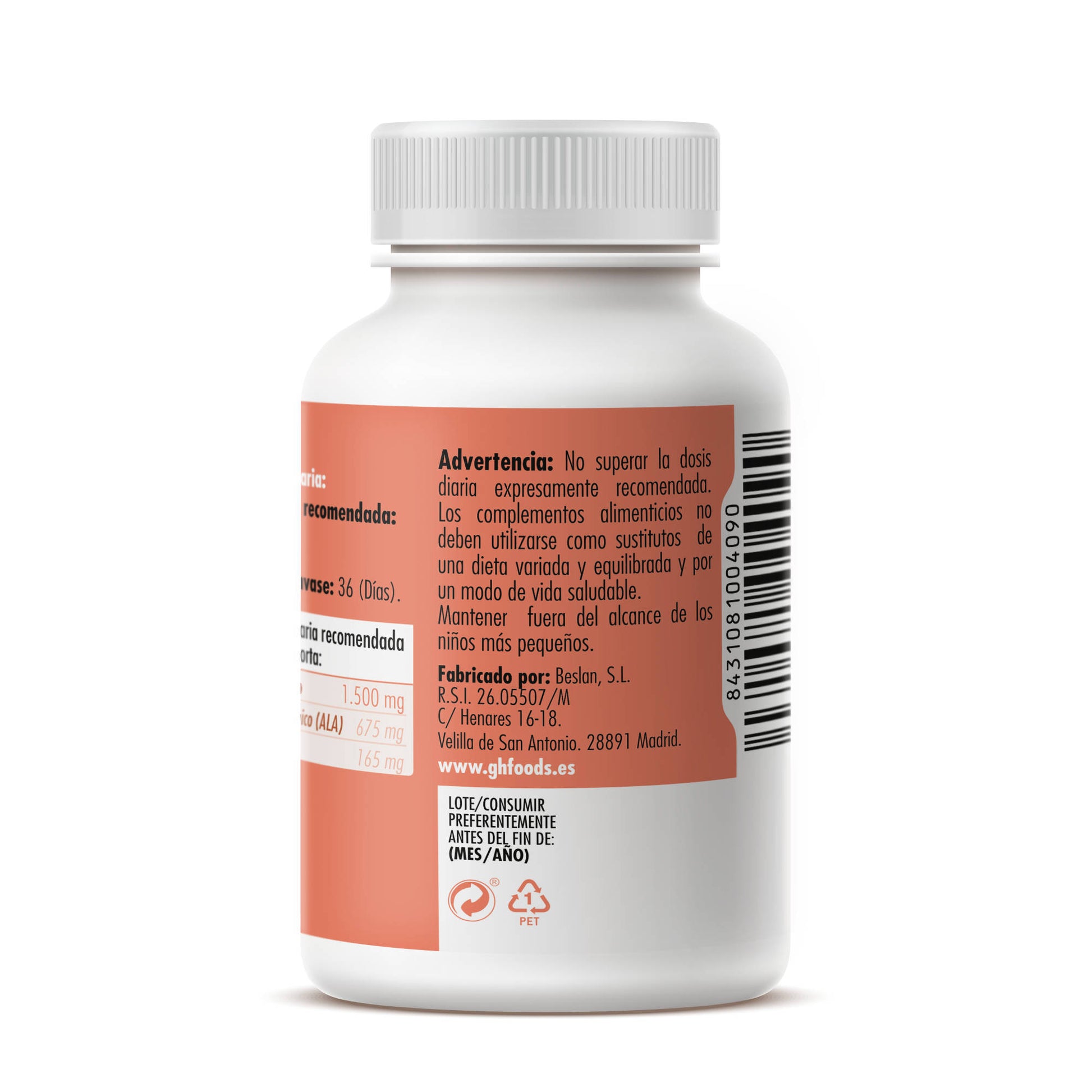 Flaxseed Oil 110 pearls of 702mg