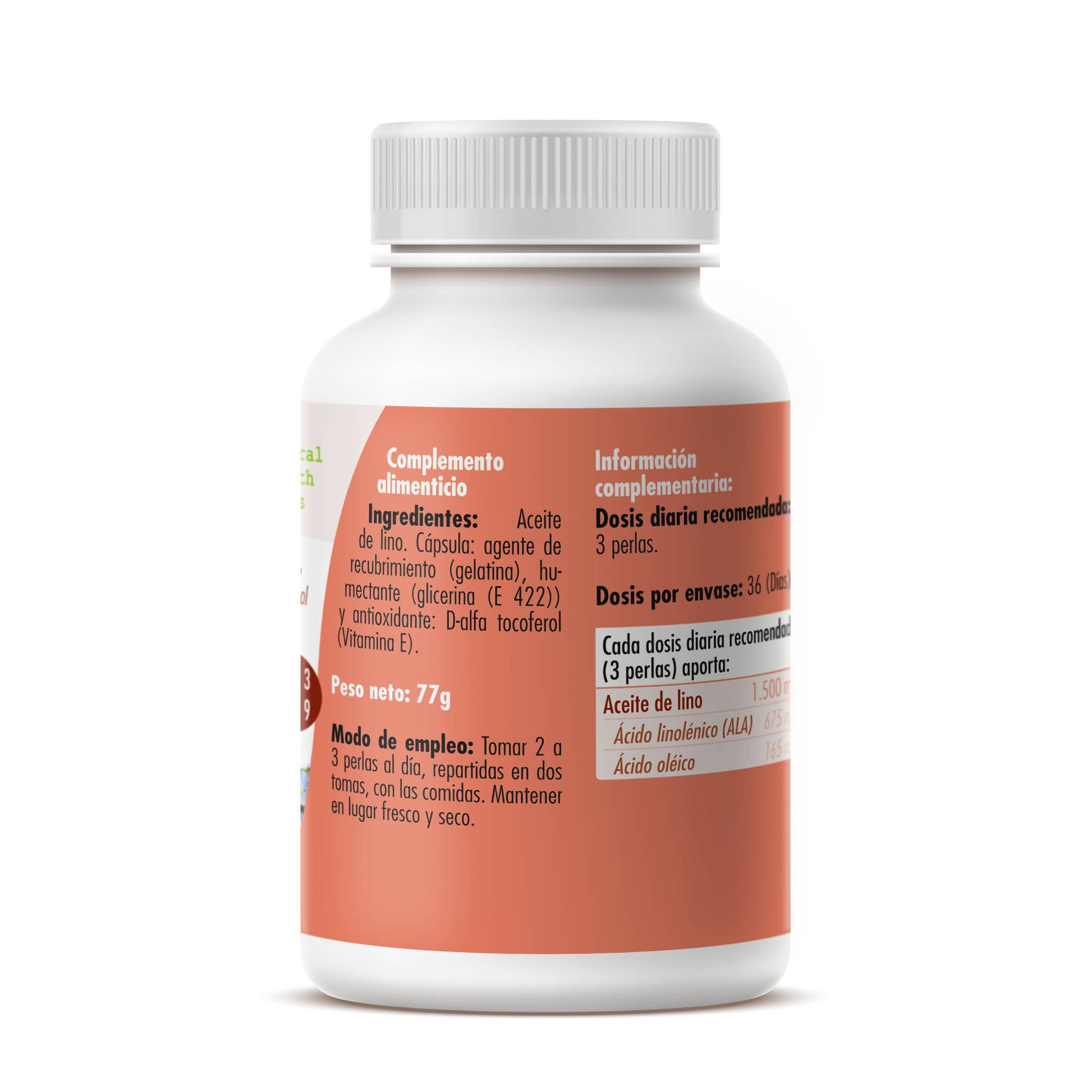 Flaxseed Oil 110 pearls of 702mg