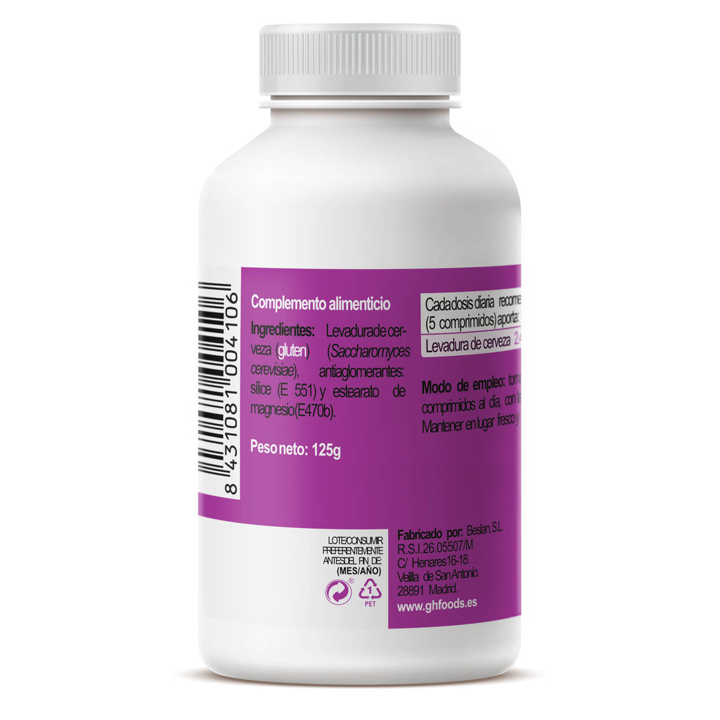 Brewer's Yeast 250 tablets of 500mg