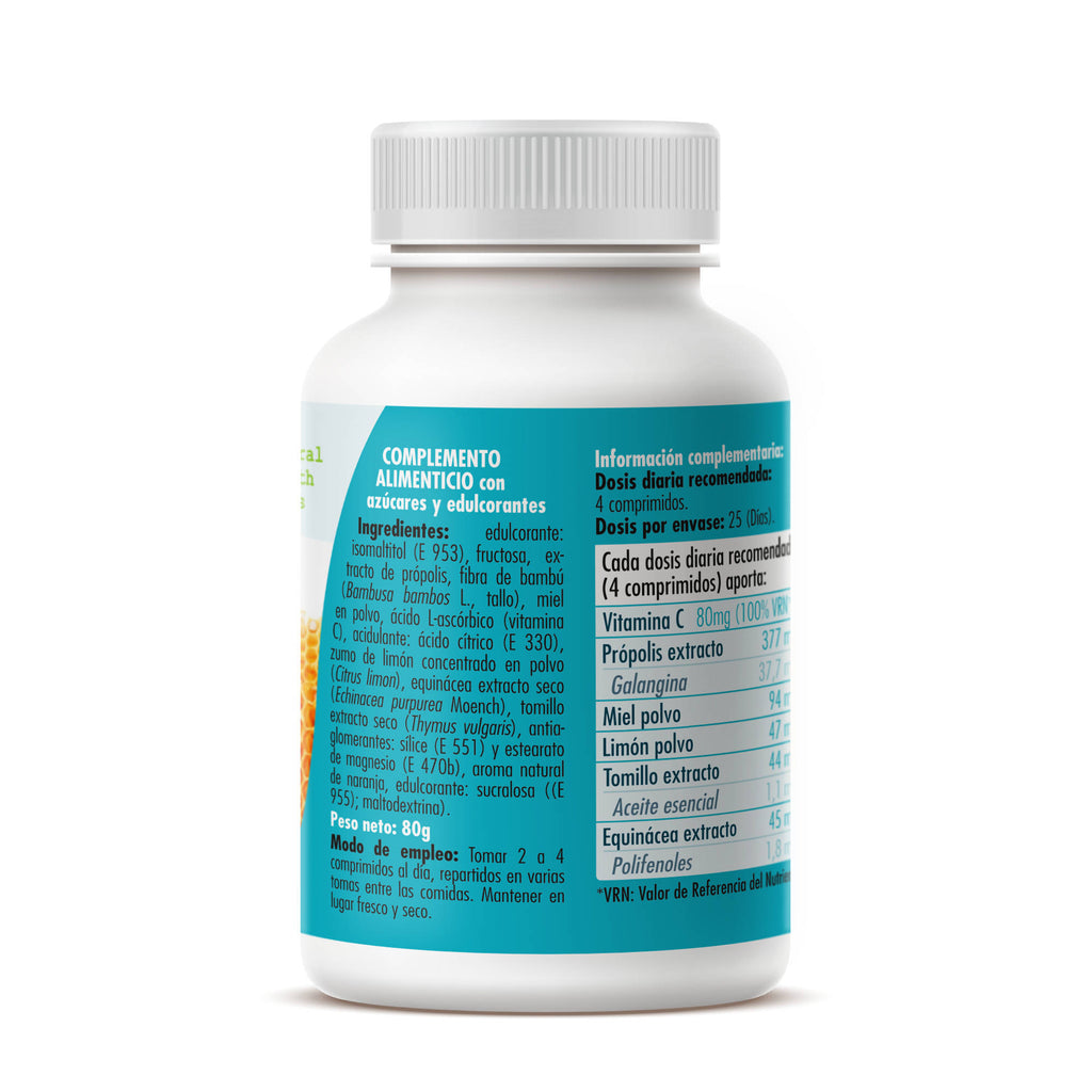 Propolis Complex Forte 100 chewable tablets of 800mg