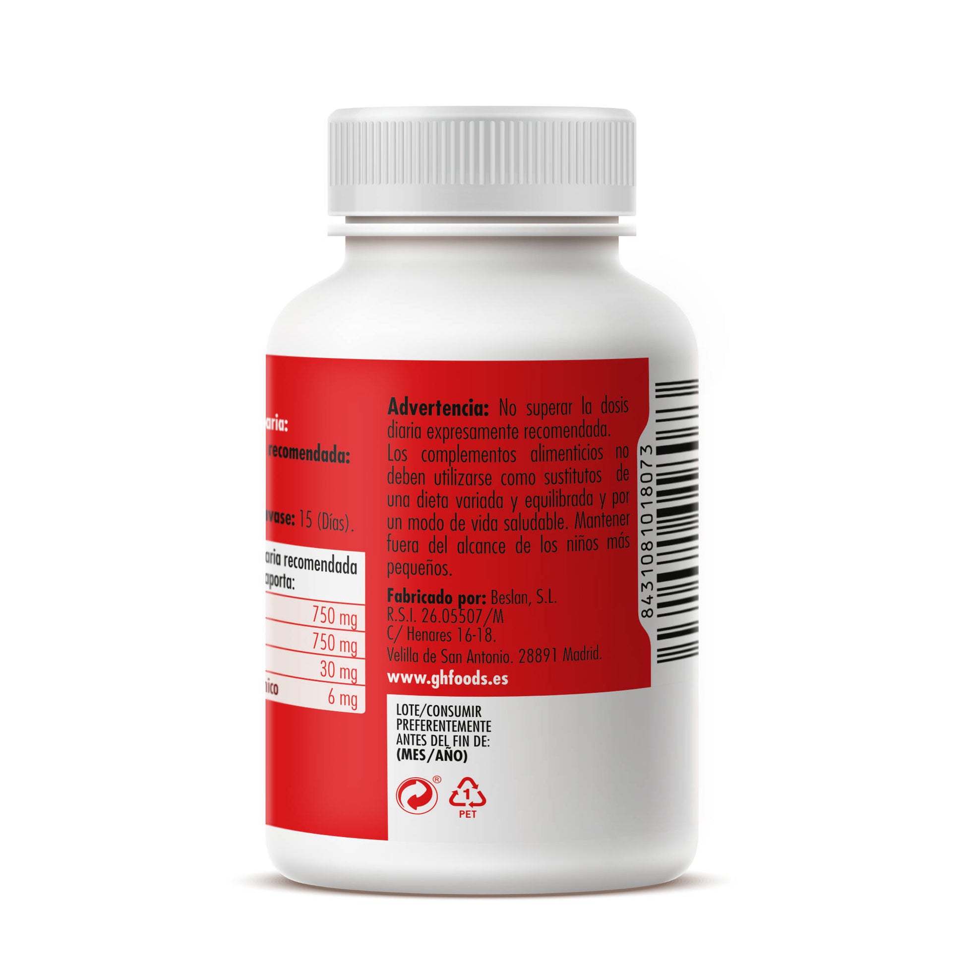 Valerian and Passionflower 90 vegetable capsules of 450mg