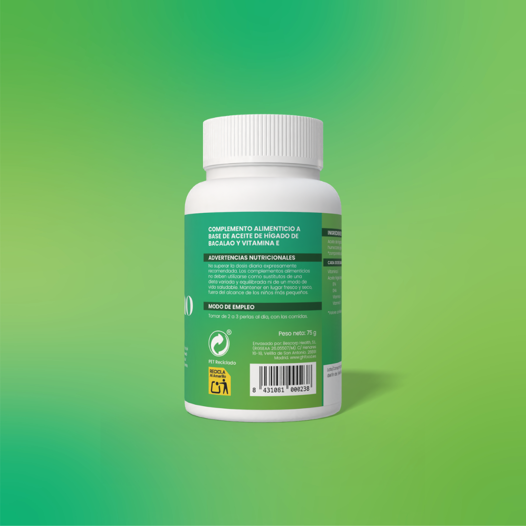 Cod Liver Oil 110 softgels of 685mg