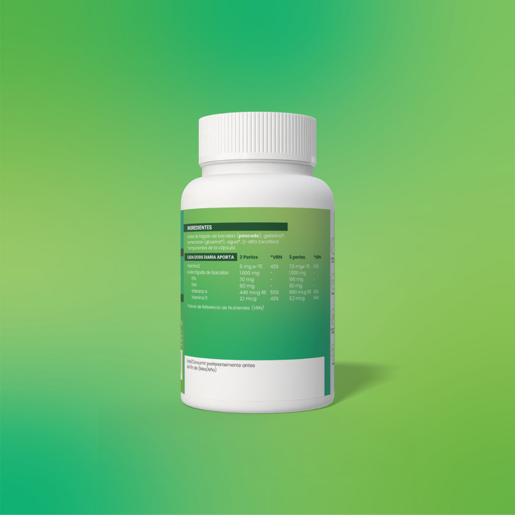 Cod Liver Oil 110 softgels of 685mg