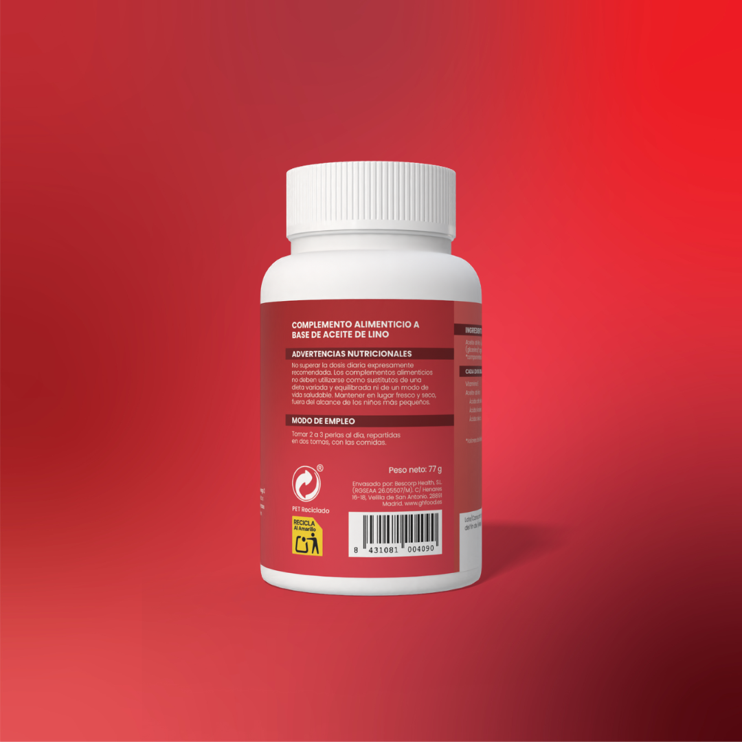 Flaxseed Oil 110 pearls of 702mg