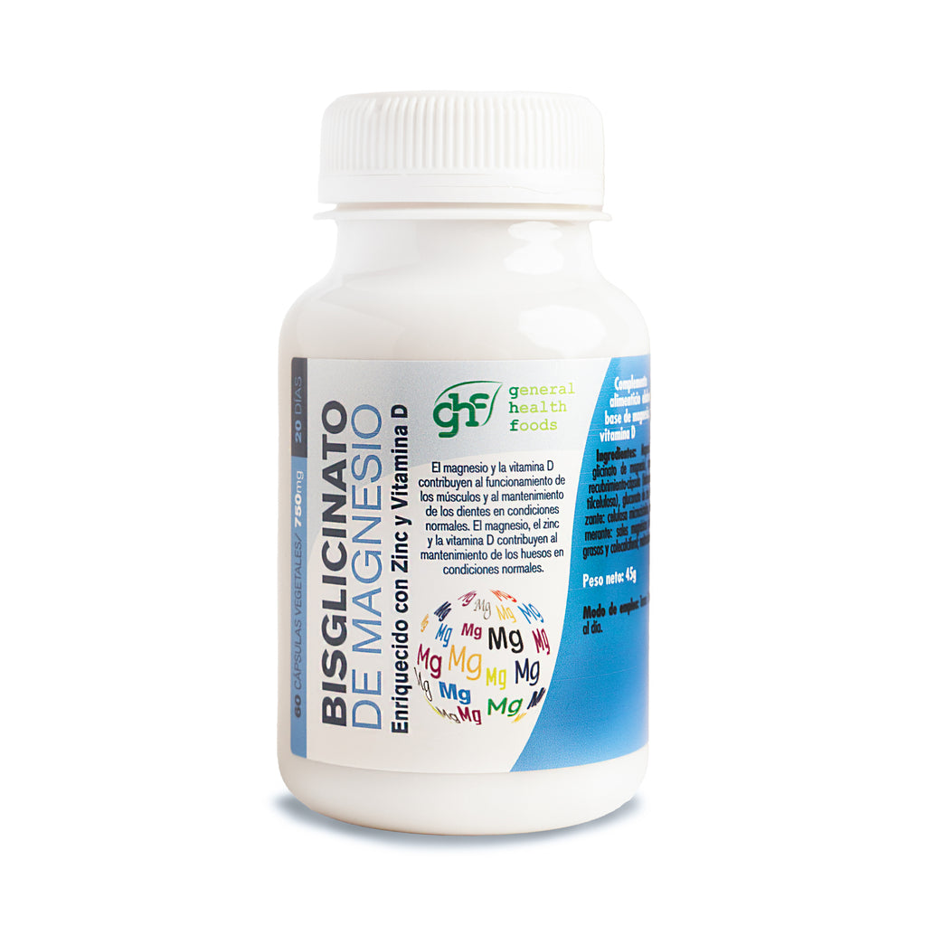 BISGLICINATO DE MAGNESIO ENRIQUECIDO CON ZINC Y VITAMINA D
