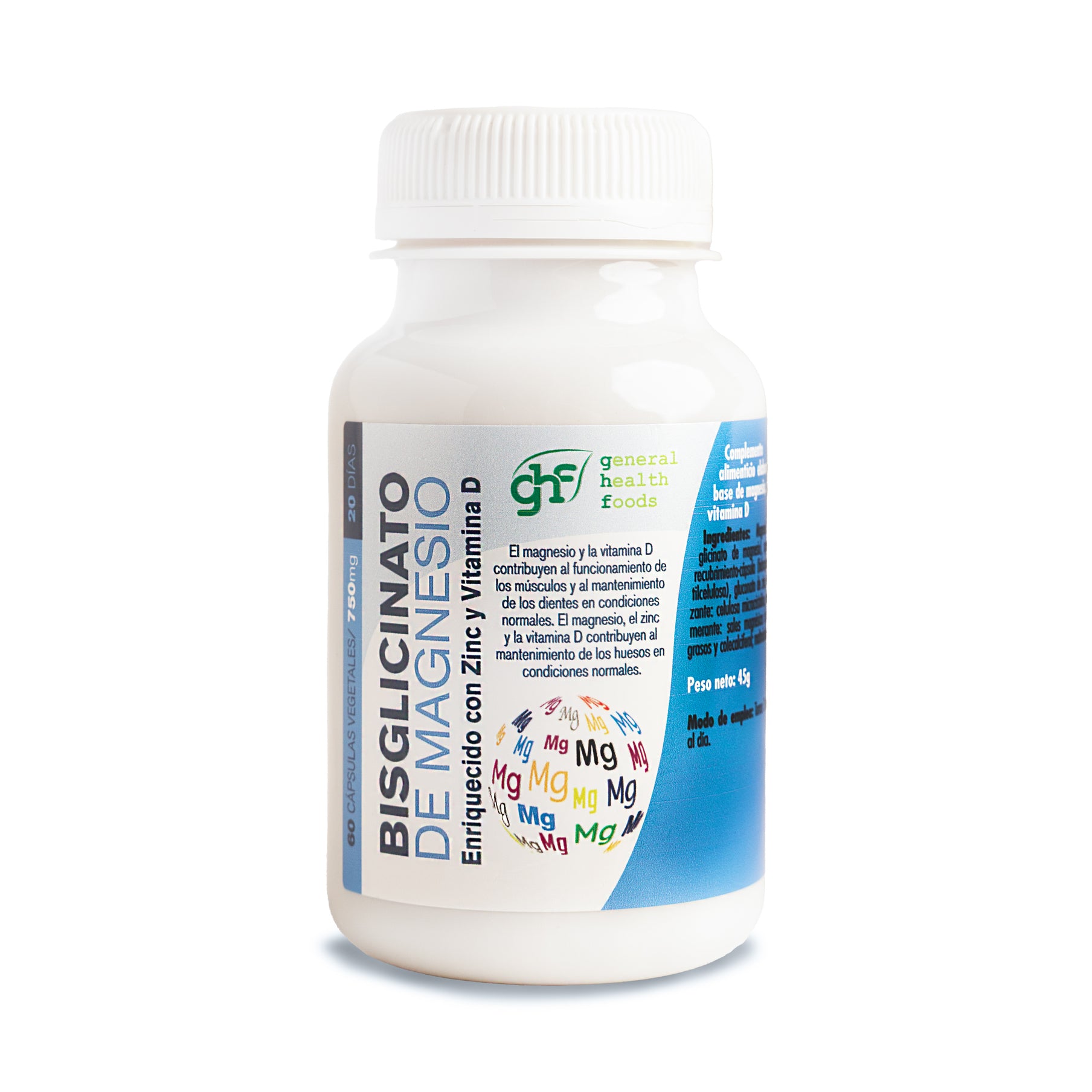 BISGLICINATO DE MAGNESIO ENRIQUECIDO CON ZINC Y VITAMINA D