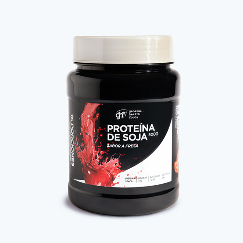PROTEÍNA DE SOJA SABOR A FRESA 500g