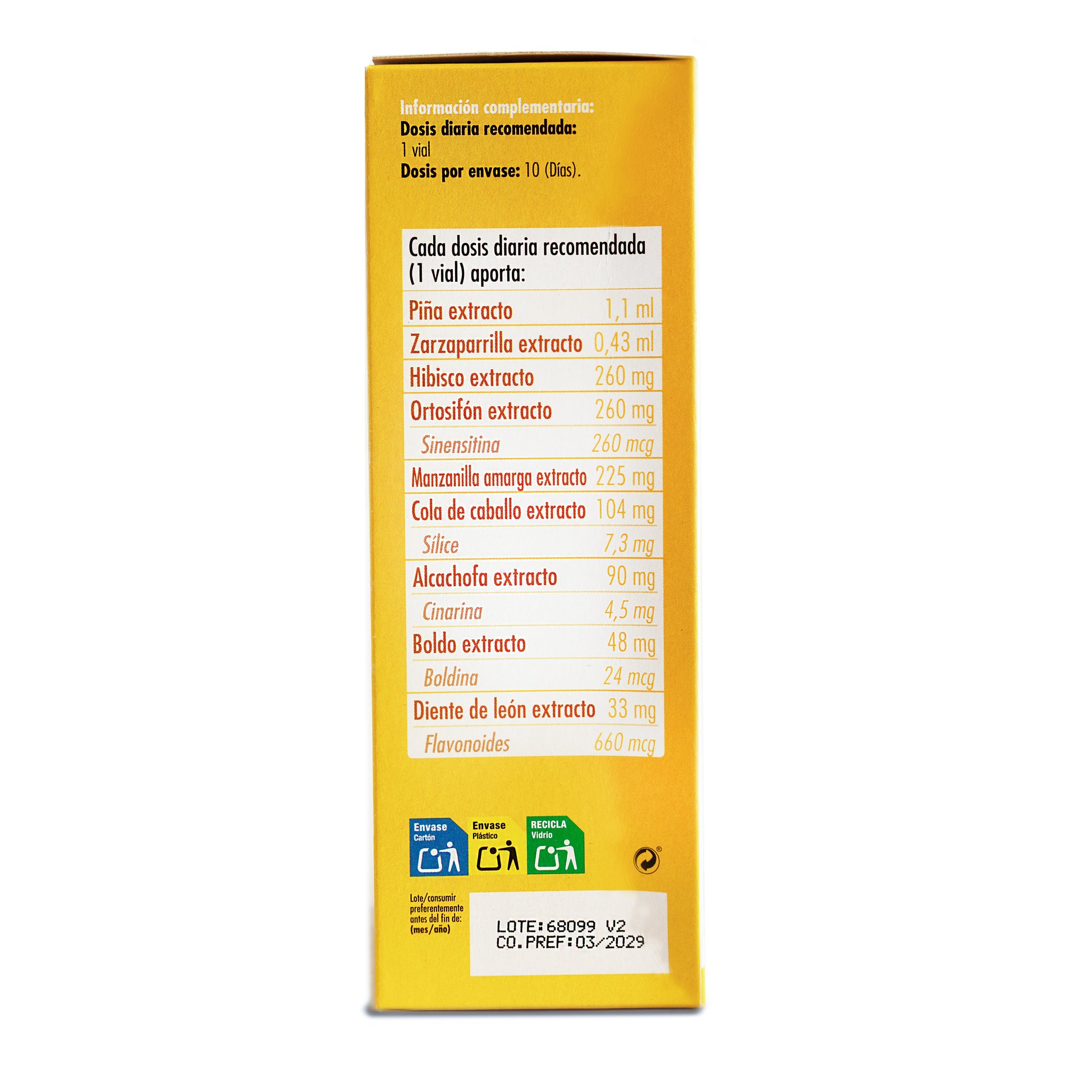 SOT DRAIN DRENANTE* 10 VIALES 10ml