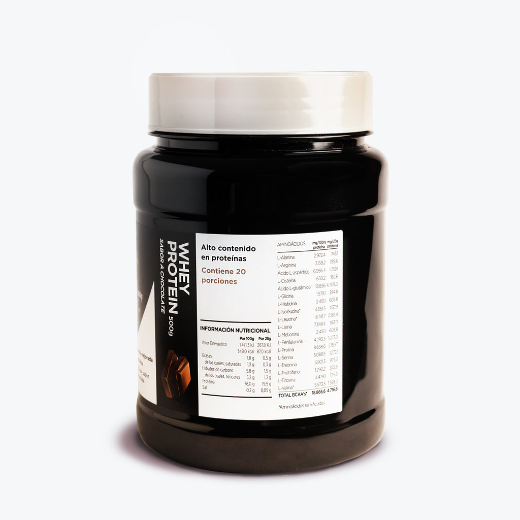 WHEY PROTEIN SABOR A CHOCOLATE 500g